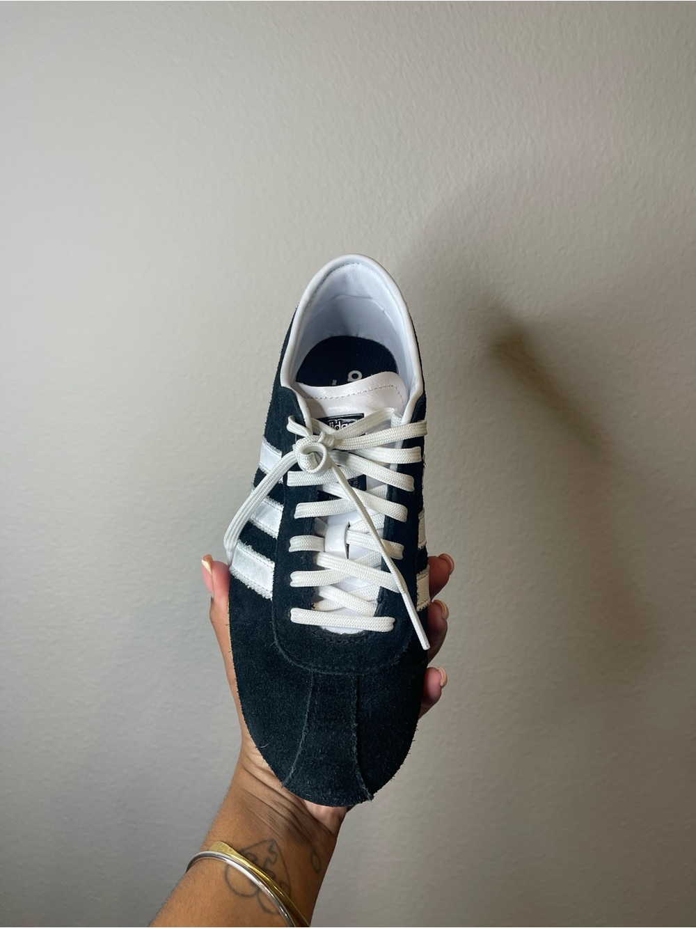 adidas Tokyo Black & White Low-Profile Sneakers - Picture 11 of 16